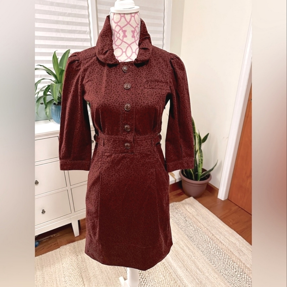 Marc By Marc Jacobs 3/4 Sleeve Vintage Dress - Picture 1 of 8
